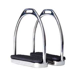 Nuevo Estribo de Aluminio Fundido a Presión para Montar a Caballo 2026, Superficie Antideslizante con Revestimiento, 120 mm de Ancho - Product Image 1