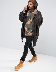 T-shirt à manches longues à capuche camouflage pour homme, style streetwear, tricoté, coupe ample, longueur normale - Product Image 1