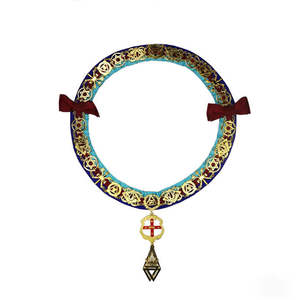 Collar de Cadena Masónica de la Gran Logia de la Mejor Calidad, Chapado en Oro, Regalos y Artesanías, Collar de Cadena Masónica - Product Image 3