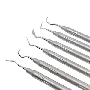 Juego de Instrumentos Dentales para Rellenos de Composite, Kit de Herramientas Restauradoras de Acero Inoxidable, Instrumentos Dentales Manuales de Doble Punta - Product Image 3