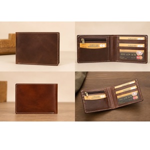 Most Selling Classic Genuine Leather <b>Wallet</b> Multi-Card <b>Holder</b> with Cash Compartment from India Available At Best Market price - Product Image 1