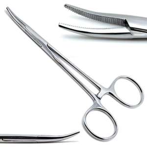 Pinces hémostatiques manuelles droites en acier inoxydable de haute qualité avec système de verrouillage, kit d'instruments médicaux pour hôpital par Dentavex - Product Image 6
