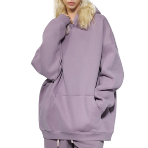 Sweat à capuche oversize de haute qualité, 400 g/m², 100 % coton, décontracté, personnalisable, pour hommes et femmes, sweats à capuche de luxe - Product Image 5