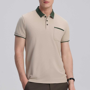 Nueva Llegada: Camiseta Polo para Hombre, Mezcla de Algodón Suave, Informal, Verano, Personalizable con Marca, Fabricante OEM al por Mayor - Product Image 5