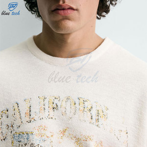 Camiseta Extra Grande Personalizada, 100% Algodón, Corte Holgado, Estilo Urbano, Impresión DTG, para Hombre - Product Image 5