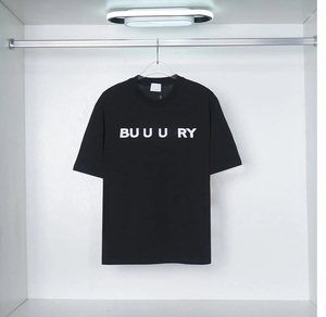 เสื้อยืดคอกลมแขนสั้นแบบเรียบง่ายสำหรับผู้หญิง คุณภาพสูง ขายส่ง แบรนด์หรูหรา สั่งทำได้ ผ้าถักเนื้อดี สวมใส่สบาย - Product Image 1