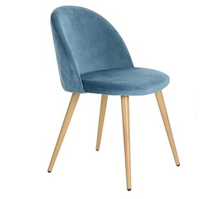 European Modern Style Velvet Upholstered <b>Dining</b> <b>Chairs</b> for Commercial Restaurants Hotel and Cafe Furniture - Product Image 3