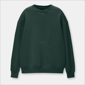 Sweats à capuche thermiques de qualité supérieure à col ras du cou avec impression bouffante 3D sweat-shirt gaufré avec logo personnalisé vente en gros sweats à col rond pour hommes - Product Image 2