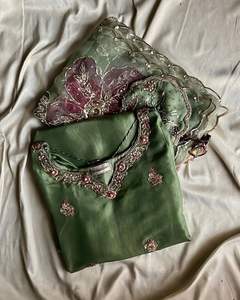 Sari de Georgette Sintética de Diseño Étnico Indio, Estilo Real, Última Moda, Tradicional, Elegante, para Fiestas, Bodas, con Blusa para Mujeres Adultas - Product Image 5