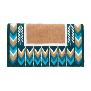 Couverture de selle 100% laine de Nouvelle-Zélande, tissée à la main, taille et couleur personnalisables, pour l'équitation, l'entraînement, les sports et les compétitions. - Product Image 6