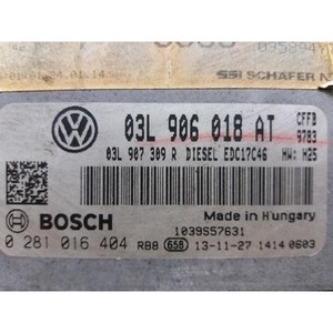 โมดูลควบคุมเครื่องยนต์ Jetta VI ปี 2010-2014 มือสอง ของแท้ รหัส 03L906018AT - Product Image 2