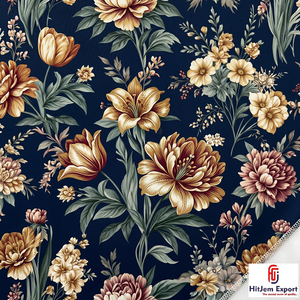 Tela de Poliéster Tana Suave y Moderna con Estampado Digital, Material Textil Premium para la Fabricación de Prendas de Moda - Product Image 2