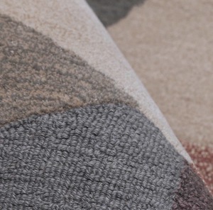 Hand Tufted Abstract Wool <b>Rug</b> | Modern Geometric Area Carpet | Contemporary Artistic Living Room Bedroom Home Decor Medium <b>Rug</b> - Product Image 5