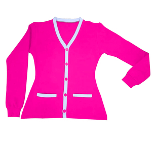 Personnalisez les logos sur des pulls à col en V de haute qualité pour les sororités/fraternités/écoles/collèges/universités, logos brodés sur des cardigans en tricot. - Product Image 6