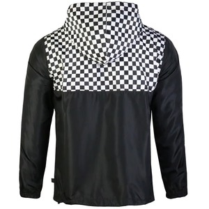 Custom Windbreaker <b>Jacket</b> For <b>Men's</b> Outdoor Winter Waterproof Canvas Hooded <b>Lightweight</b> Windbreaker <b>Jacket</b> with Front Logo - Product Image 3
