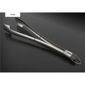 Professional Stainless Steel Kitchen Tong Heavy Duty Locking <b>BBQ</b> Grill Food Serving Tong Silicone Heat Resistant Cooking Utensil - Product Image 1