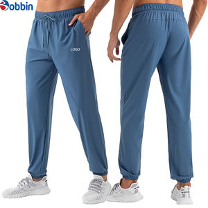 กางเกงผู้ชายสวมใส่สบาย กางเกงวอร์มออกกำลังกายฤดูร้อนสำหรับผู้ชาย กางเกงวิ่งแห้งเร็วทรงสลิมสำหรับเพาะกาย กางเกงกีฬาเนื้อผ้ายืดหยุ่น - Product Image 1