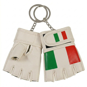 Llavero de Guantes de Fitness Mini Personalizados con Marca/Bandera, de Cuero PU, de Medio Dedo, con Agarre para Lucha, Unisex, para Regalo Promocional de Gimnasio - Product Image 5