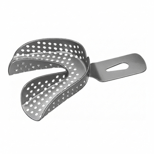 Bandeja perforada de acero de nuevo diseño, superventas, directa de fábrica, para uso manual en odontología y ortodoncia - Product Image 1