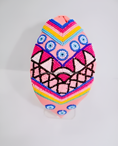 Magnifique Bandeau Brodé Entièrement Perlé Fait Main Style Américain en Tissu de Créateur Léger pour Femmes et Enfants – Prix de Gros - Product Image 3