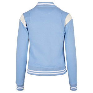 Chaqueta Varsity para Mujer, Chaqueta Bomber de Moda de Alta Calidad, Forro Polar de Algodón Suave, Cálida y Cómoda, Ropa Casual de Invierno, OEM ODM - Product Image 2