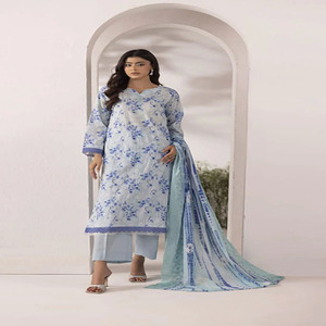 Venta de trajes Shalwar Kameez de algodón/paño pakistaní, vestidos de algodón/paño para mujer, ropa de verano para mujer - Product Image 1