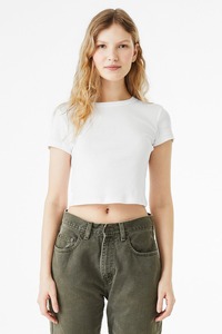 Women plan <b>red</b> <b>Crop</b> Tee Short Sleeve Round Neck Casual Cotton Loose Fit Streetwear Summer Daily <b>Top</b> <b>top</b> womens <b>crop</b> tee - Product Image 2