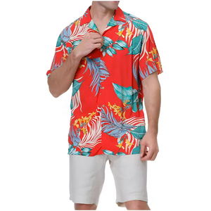 Chemises Hawaïennes Aloha Personnalisées Multi-Designs pour Hommes, Impression pour Fêtes de Plage, Séchage Rapide, Respirantes - Product Image 2