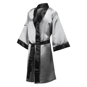 Nouvelle conception, robe de boxe de qualité supérieure avec capuche, respirante et confortable, robe de boxe à prix avantageux, logo personnalisé, vente en gros - Product Image 6