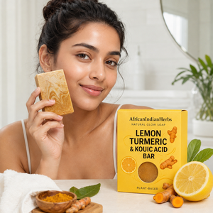 Barra de Belleza Limpiadora con Ácido Kójico, Cúrcuma y Limón, con Etiqueta y Empaque Personalizados para Distribuidores Mayoristas de Cuidado de la Piel - Product Image 4