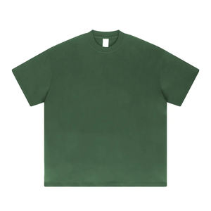 T-shirts surdimensionnés pour hommes, coupe ample, 100% coton, 240 grammes, logo personnalisé, haute qualité, streetwear, style universitaire - Product Image 5