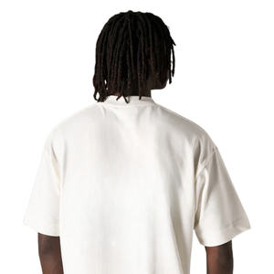Camiseta de Algodón Oversize para Hombre con Logo Minimalista en el Pecho, Estilo Urbano, Manga Corta, Casual, a la Moda, Proveedor OEM - Product Image 6