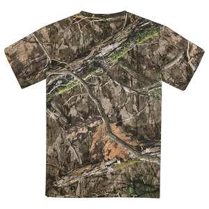RealTree Men's Adult <b>Camouflage</b> Short Sleeve Waterproof Hunting <b>Shirt</b> Summer Outdoor Breathable Polyester T-<b>Shirt</b> - Product Image 6