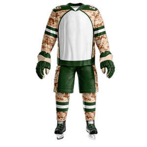 Uniforme de hockey sobre hielo en oferta, del mejor proveedor, para venta en línea, calidad premium, sublimado, precio económico, conjunto de uniforme de hockey sobre hielo. - Product Image 2