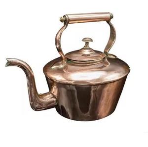 Luxury Gold Stainless Steel <b>Teapot</b> Engraved Design Tea Kettle Durable Heat Resistant Handle Elegant Kitchen Teaware - Product Image 2
