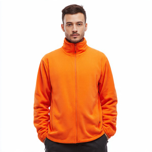 Chaquetas de Forro Polar de Alta Calidad para Hombre, Cuello Alto con Cremallera, Abrigo de Forro Polar, Chaqueta de Forro Polar con Cremallera para Hombre, Ropa Urbana - Product Image 4
