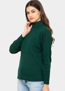 Suéter de punto de cuello alto, suave al tacto y a la moda para mujer, elegante para la oficina, suéter de cuello alto a precio de mayoreo por proveedor. - Product Image 4