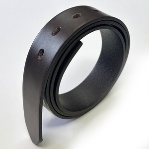 Correa de Cuero Genuino Italiano Hecha en Corea, 3 mm de Grosor, Ancho de 32 mm, Largo de 105 cm, Sistema de Correa Reemplazable para Cinturón con Hebilla HN09 - Product Image 6