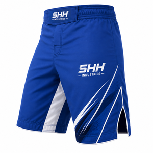 SHH Industries Wholesale Custom MMA <b>Shorts</b> Men Lightweight Fight Training BJJ Grappling <b>Kickboxing</b> Stretch Adults Personalised - Product Image 3