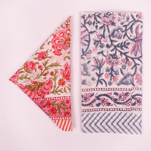 Paisley Cotton Block Printed Bandana <b>Square</b> <b>Scarf</b> Unisex Ethnic Style Spring Summer Use Neckerchief - Product Image 4