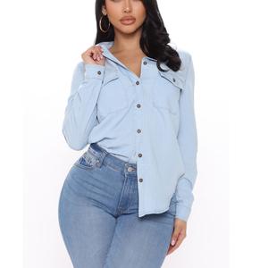 Pantalones Vaqueros de Mezclilla para Mujer, Cintura Alta Elástica, Color Sólido, Rectos, Transpirables, Sexys, Casuales, de Alta Calidad, Precio al por Mayor - Product Image 5