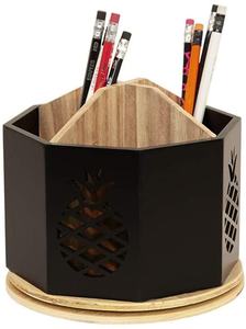 Organisateur de stylos en bois multi-usages pour l'école, le bureau et le télétravail - Product Image 3