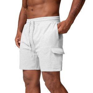 Pantalones Cortos Casuales de Estilo Deportivo para Hombre, Teñidos, de Algodón Grueso, con Múltiples Bolsillos y Cierre con Cordón, Gran Venta 2026 - Product Image 2