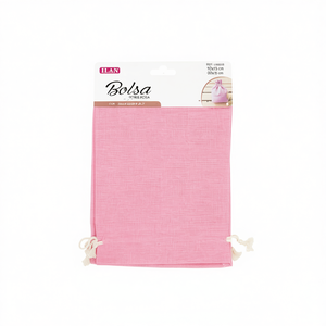 Borsa multiuso Ilan 10x15 cm, confezione da 2, colore rosa, per conservazione e organizzazione - Product Image 2