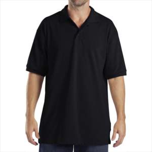 Chemises polo de sport à motif logo personnalisé, manches tombantes, haute qualité, performance, grandes tailles, col contrastant, chemises polo de golf - Product Image 2