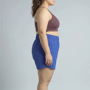 Women Elastic Waist Plus Size Gym Shorts Women Sports Fitness Quick Dry Shorts Women Yoga <b>Exercise</b> Beach Wear Shorts - Product Image 5
