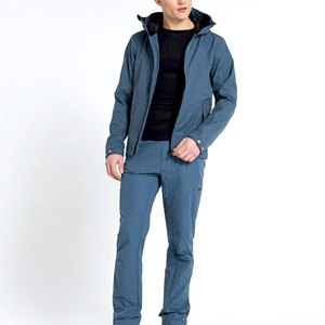 Veste coupe-vent pour homme en polyester respirant, à séchage rapide, imperméable, écologique, streetwear, impression de logo personnalisée, service OEM - Product Image 2
