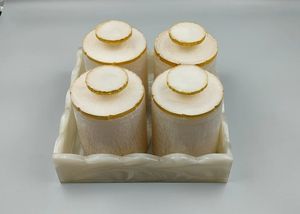 Tarro de Almacenamiento de Resina Epoxi Único para el Hogar, la Oficina, Empaque de Regalos, Dulces, Joyería y Uso Decorativo - Product Image 3