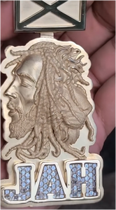 Pendentif rond en moissanite, style hip-hop, collier en argent 925 plaqué rhodium, certifié GRA - Product Image 6