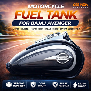 Réservoir de carburant pour moto Bajaj Avenger |   Réservoir d'essence en métal durable, pièce de rechange OEM - Product Image 3
